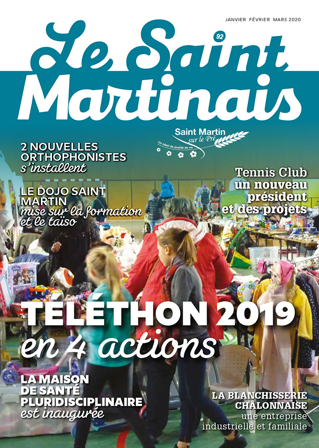 couverture, magazine Saint Martinais 92