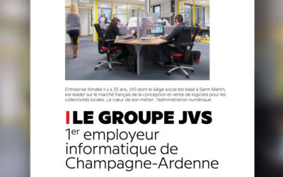 Le groupe JVS, premier employeur informatique de Champagne-Ardenne