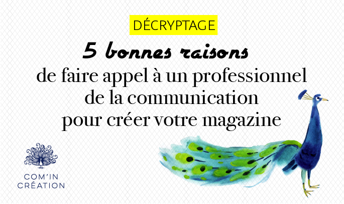 5 bonnes raisons de faire appel à un professionnel de la communication pour créer votre magazine